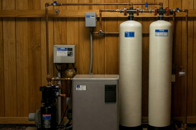 water softeners, carbon house filters & sump pump systems