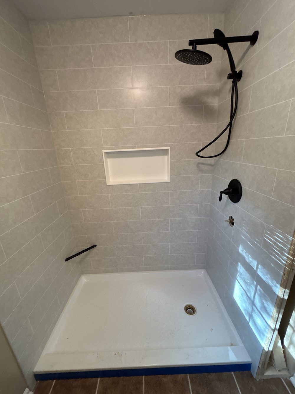 Dual-head rainfall shower Concord NC — (704) 743-3582