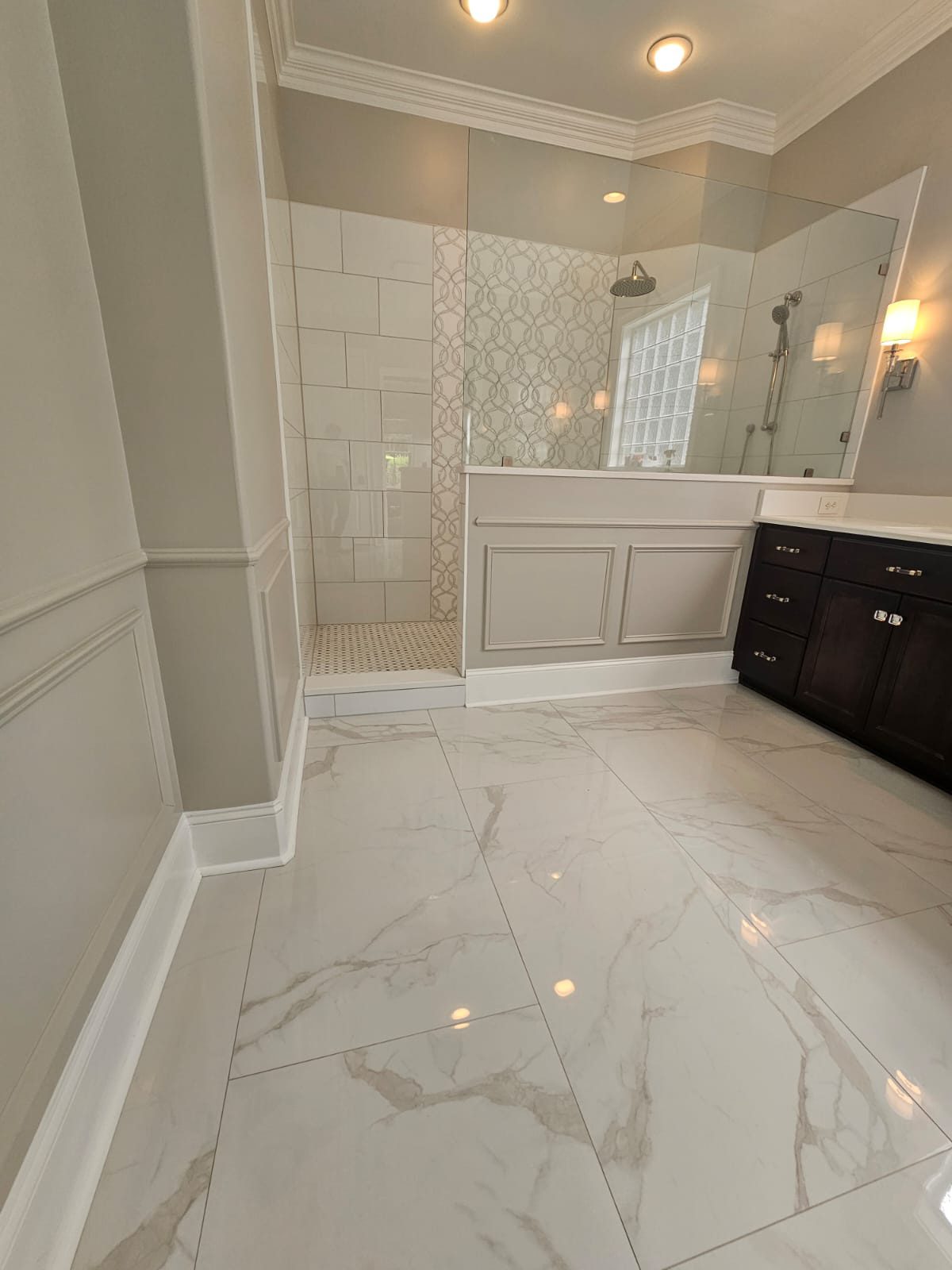 Tile shower remodel Concord NC — (704) 743-3582